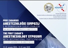 Prvi zadarski anesteziološki simpozij s međunarodnim sudjelovanjem